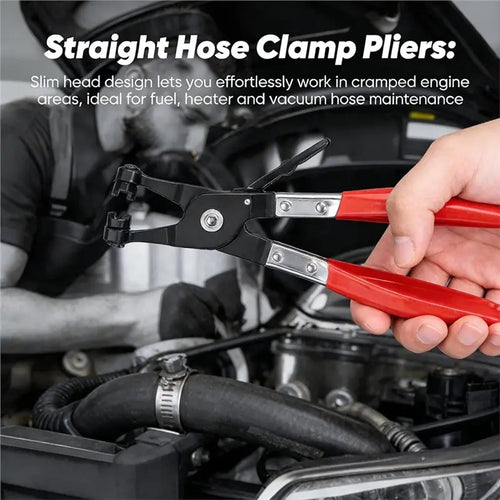 5-Piece Automotive Disconnect Pliers Kit – Terminal & Hose Clamp Removal Tools with Case