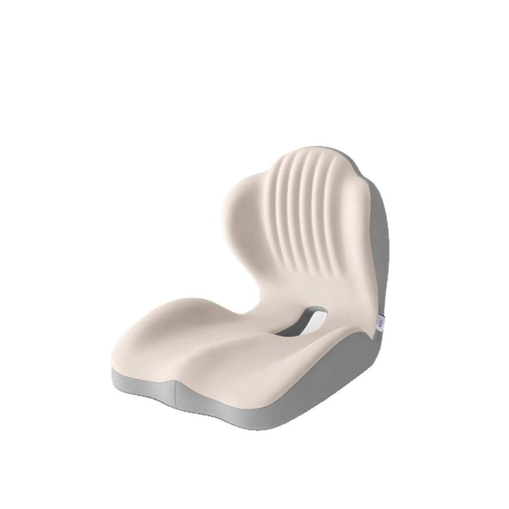 Posture Seat Cushion with Lumbar Support – Memory Foam for Office & Car