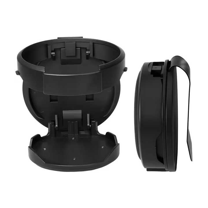 Foldable Car Door Cup Holder – Clip-On Drink Holder for Cups, Bottles & Snacks