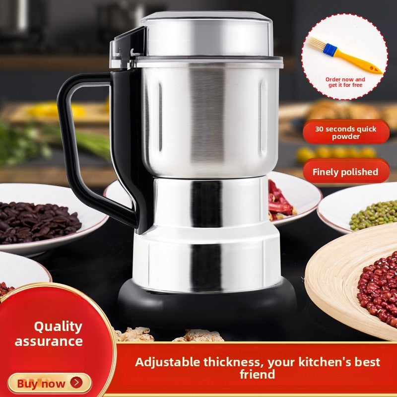 Electric grain and spice grinder