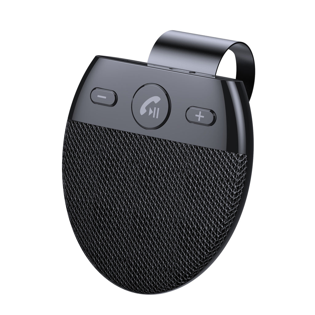 Bluetooth Hands-Free Car Kit – Sun Visor Speaker with Voice Prompts