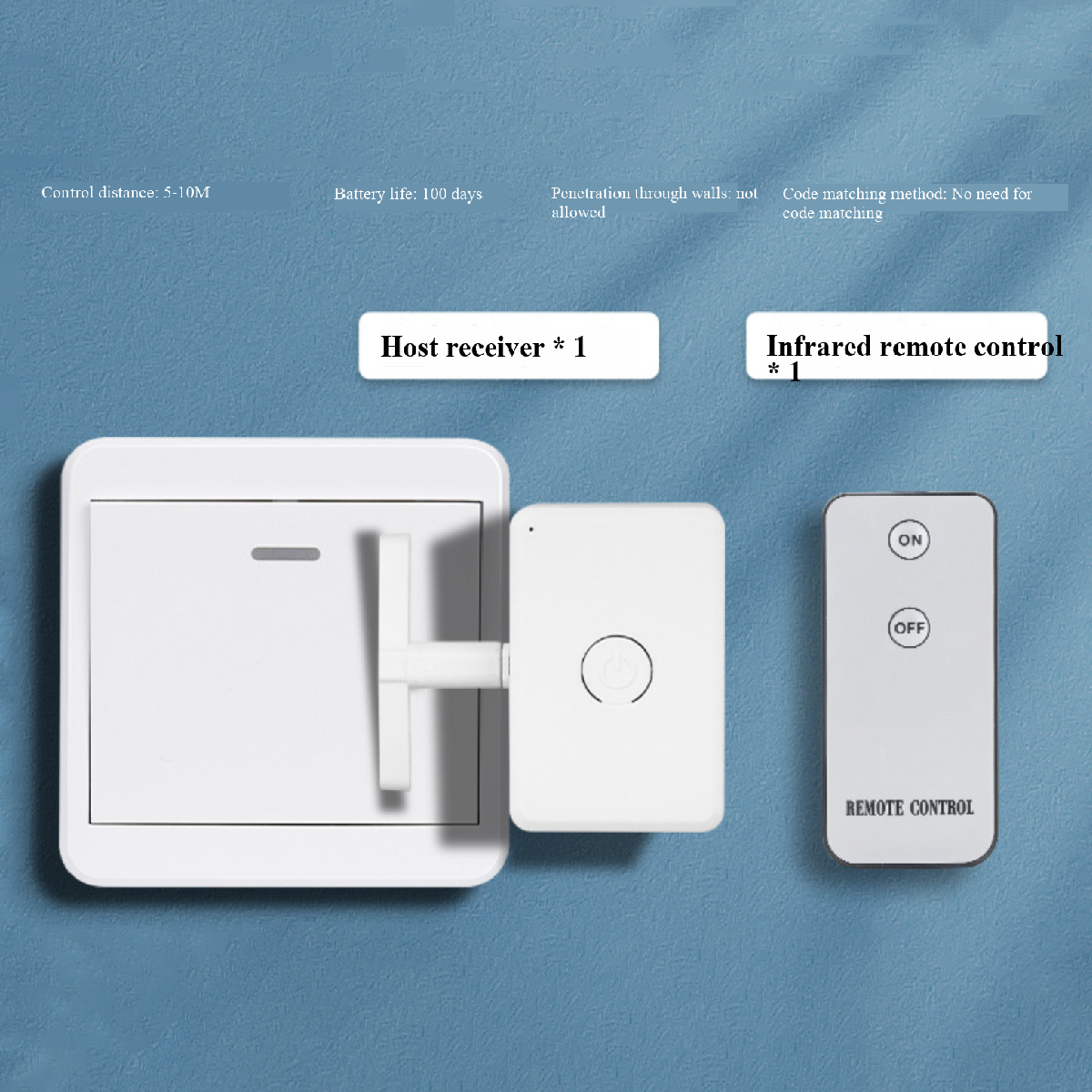 Wireless Remote Light Switch Pusher – Fingerbot Button Presser for Smart Home